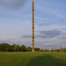 endless column - coloana infinitului art sculptures 3d print model - Mito3D