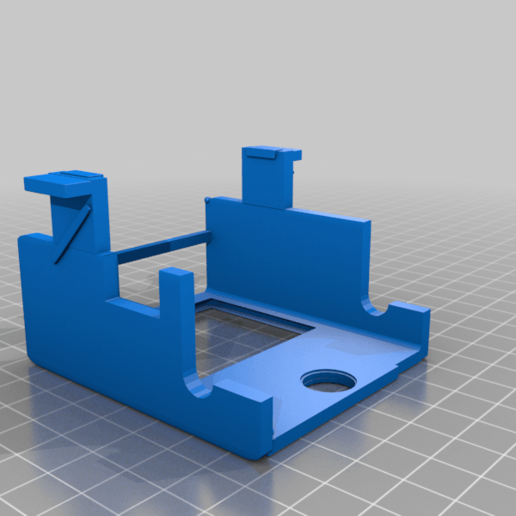 endoscópio monte impressora xyz ver 2 ferramenta A impressão 3d de montagem suporte câmera câmeras 3D print model - Mito3D