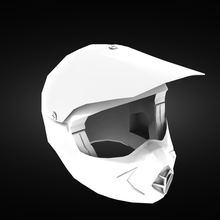 enduro motociclo casco 3d print model - Mito3D