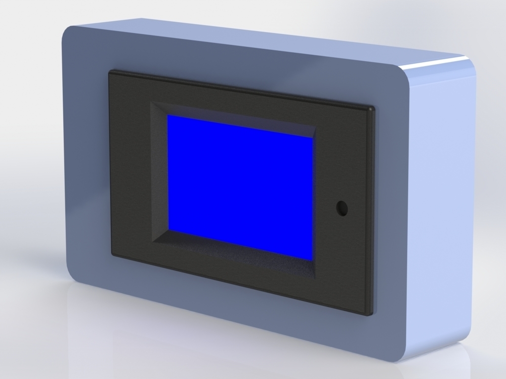 Energie Meter Gehäuse Elektronik 3D print model - Mito3D