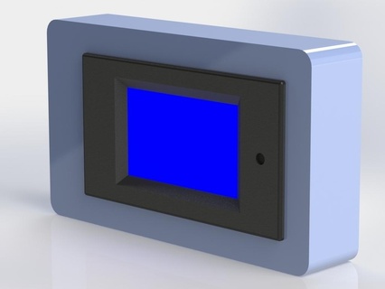 energy meter casing electronics 3d print model - Mito3D
