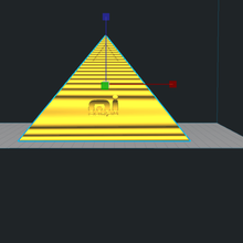 Energie-Pyramide 1 Kunst Pyramide pyramyd 3d print model - Mito3D