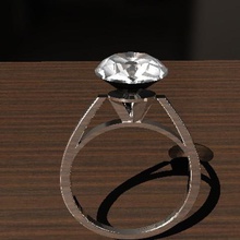 impegnarsi anello gioielli 3d print model - Mito3D