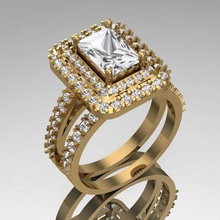 engagement bague bande bijoux diamant 3d print model - Mito3D