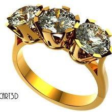 compromiso anillo Boda clásico antiguo diseño 3d digital st joyería joya anillos marca equipo Arte deco decorativo descargar encantos aros stl 3d print model - Mito3D