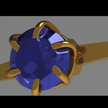 de noivado anel casamento a moda anillos bodas compromiso anycubic3d 3d print model - Mito3D