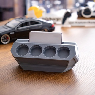 engine block business card holder office ornaments tool tools 3d print model - Mito3D