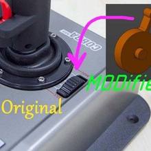 engine control knob defender cobra m5 game toy accessories 3d print model - Mito3D