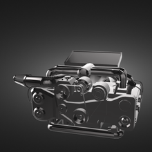 Motor ej20r Subaru 3d print model - Mito3D