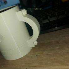 engine parts mug piston bearing drink 3d print model - Mito3D