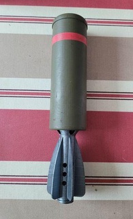 english mortar shell 2inch 3d print model - Mito3D