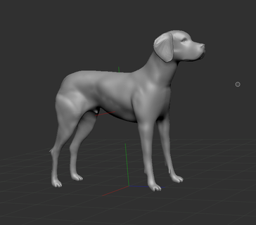 english pointer dog pitbull dog animal pet trophy dogs podenco ibicencan  3d print model - Mito3D