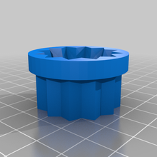 engrenage mixer parti ricambio 3d print model - Mito3D