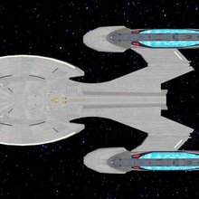 enigma classe stella trekking canone nave rimontare 3d Stampa modello scifi star Trek arbitro stellare stampabile enigmaclass 3d print model - Mito3D