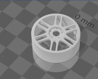 enkei rpf1 ruota modello macchine rc vari rpf scala deriva cerchio 3d print model - Mito3D