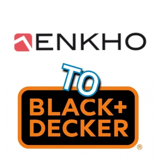 enkho 20v battery black & decker machine adapter 3d print model - Mito3D