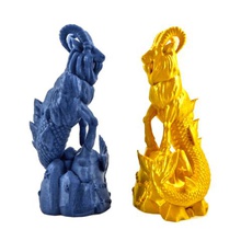 enki capricórnio único material de versão a arte não suporta figurine 3d print model - Mito3D