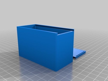 carte boîte personnalisé conteneurs organisation espace rangement 3d print model - Mito3D