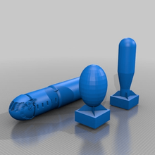 enola gay jeu de nsfw art sculptures littleboy fatman enolagay 3d print model - Mito3D