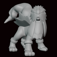 entei pokemon şekil 3d print model - Mito3D