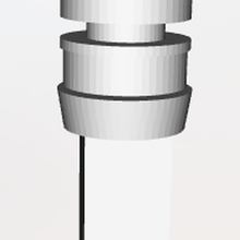 entel Turm torre Chile Architektur 3d print model - Mito3D