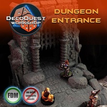 entrance dungeon 3d print model - Mito3D