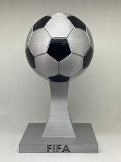 enzo fernandez trophy youngest player worldwide world qatar 3d print model - Mito3D