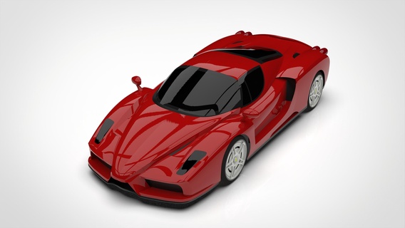 Enzo Ferrari araba spor 3d print model - Mito3D