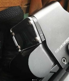 eotech protector 3mm guía rail airsoft visión accesorio 3d print model - Mito3D