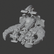 epic annihilation barge game 6mm necron warhammer model robots 3d print model - Mito3D