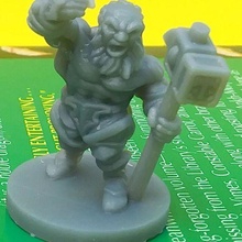 epic dwarf miniature game dd dnd dungeons dragons miniatures roleplaying tabletop wargaming toy accessories 3d print model - Mito3D