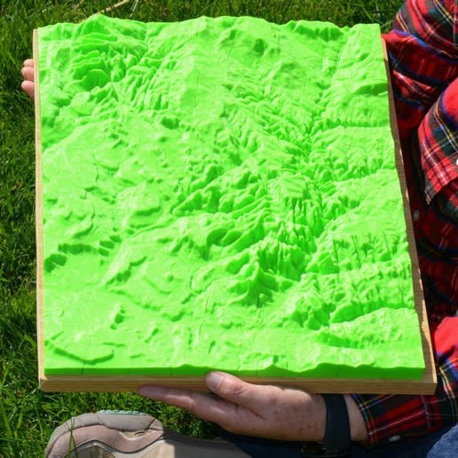 scala epica - terreno zion np gioco i puzzle 3D print model - Mito3D