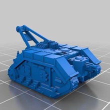 epic scale atlas recovery tank game vehicles epic40k 6mm 3d print model - Mito3D