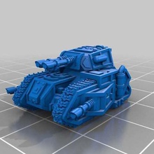 epic scale carnodon v2 game vehicles warhammer 30k tank 6mm 40k 3d print model - Mito3D