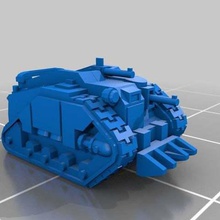 epic scale centaur carrier v2 Spiel Fahrzeuge epic40k 6mm 3d print model - Mito3D