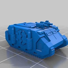 epic scale deimos pattern rhino apcs game vehicles 6mm 40k 30k 3d print model - Mito3D