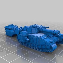 epic scale firesword game vehicles tank epic40k 6mm 3d print model - Mito3D