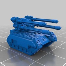 escala épica hydra flak tanque v4 jogo veículos epic40k anti-aéreo 6mm 3d print model - Mito3D