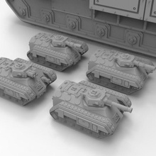 epic scale Schützenpanzer Spiel der Miniatur wargaming scifi apc tank 6mm 3d print model - Mito3D