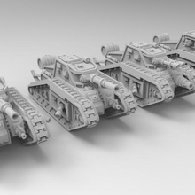 escala épica malcador el tanque pesado juego scifi en miniatura wargaming 6mm 3d print model - Mito3D