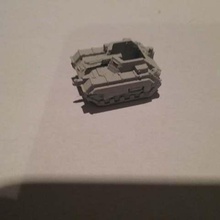 escala épica salamandra v3 juego vehículos tanque epic40k 6mm 3d print model - Mito3D