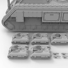 epic scale scout tank model wargaming scifi miniature 6mm recce 3d print model - Mito3D