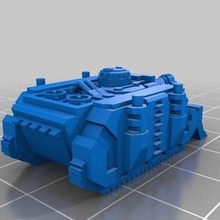 escala épica vindicator laser destruidor jogo veículos tanque epic40k epic30k 6mm 3d print model - Mito3D
