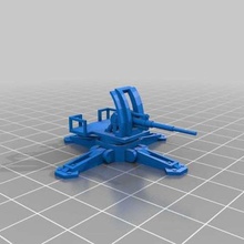 epic scale weapons platforms game vehicles artillery 6mm 40k 3d print model - Mito3D