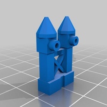 epic squig catapult tower game 6mm scale toy 3d print model - Mito3D