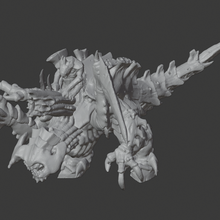 epic tyranid dominatrix art 6mm épica de titan tiránidos warhammer modelos 3d print model - Mito3D