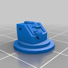 epic warmonger aa turret game 6mm scale toy 3d print model - Mito3D