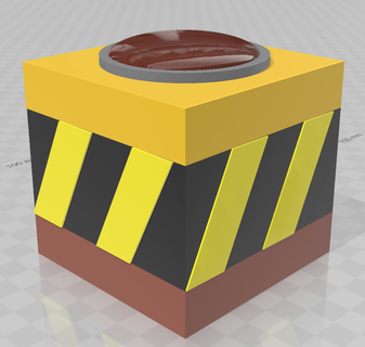 épico caja wub huevo tierra almacenamiento canto monstruos 3d print model - Mito3D