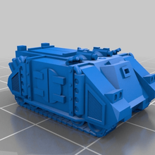 epically pequeno marciano rinoceronte jogo brinquedo escala épica epic40k epic30k 3d print model - Mito3D