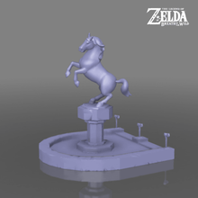 epona statue - legend zelda breath wild game nintendo switch link wiiu wii horse 3d print model - Mito3D